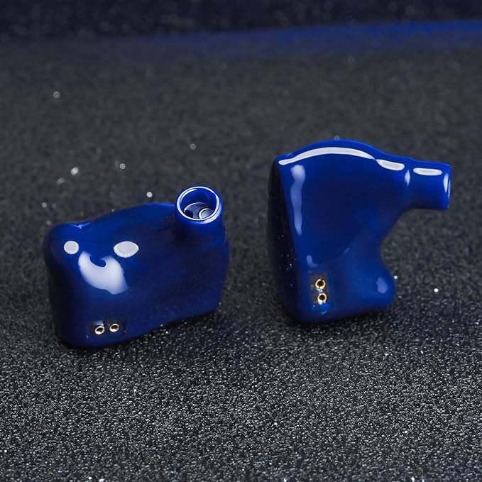 HiFiGo IEMs, AFUL Explorer in Ear Monitors, 1DD+2BA Hybrid Drivers Wired Headphone, Gaming Earbud, HiFi Earphone with Detachable Silver-Plated Copper Cable for Musician Audiophile (3.5mm)