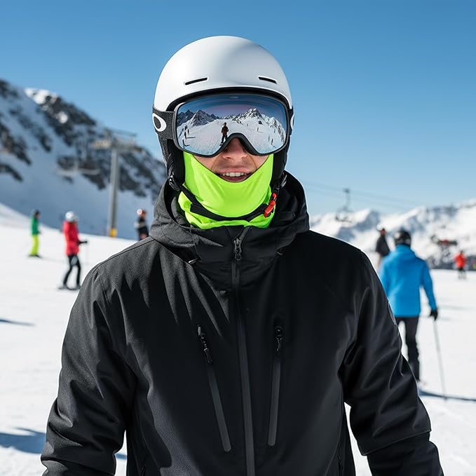 Balaclava Ski Mask 3 Pieces Full Face Cover for Men and Women Breathable Windproof Balaclava Face Mask for Skiing & Snowboard