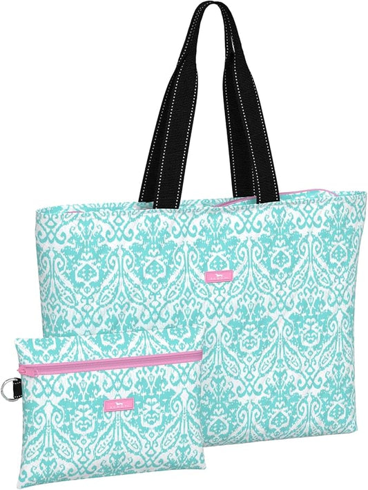 SCOUT Plus 1 Foldable Travel Bag, 2 Bags in 1, Tote Folds into Zipper Pouch