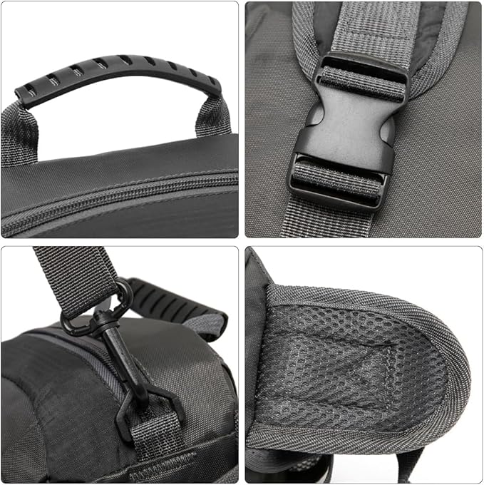 Entchin Fanny Pack for Women Men,Crossbody Belt Bag with 4-Zipper Pockets,Adjustable Waist Bag Pack,One of the Most Popular Travel Essential Gifts for Walking,Traveling,Cycling