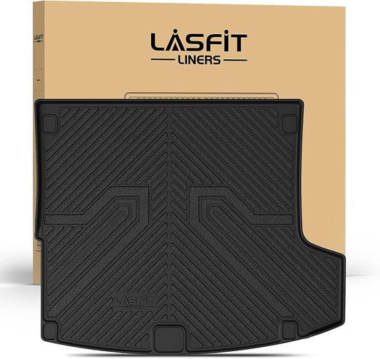 LASFIT Trunk Mat for Acura RDX 2019-2026, All Weather TPE Cargo Mats Custom Fit 2025 RDX Cargo Liner & Rear Trunk Liner, Black, Easy to Clean