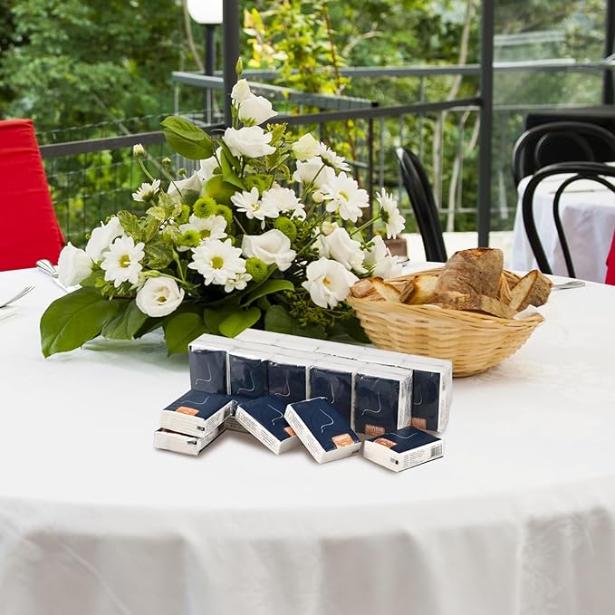 100 Packs Mini Facial Tissue, Travel Size Tissues, 4 Ply Soft Facial Tissues