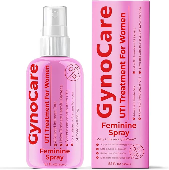Feminine Spray | UTI Treatment for Women | UTI Defense & Intimate Odor Control | Daily Feminine Hygiene Spray | Eliminate Harmful Bacteria | Gentle, Safe, Travel-Friendly & pH-Balanced | 5.1 fl oz