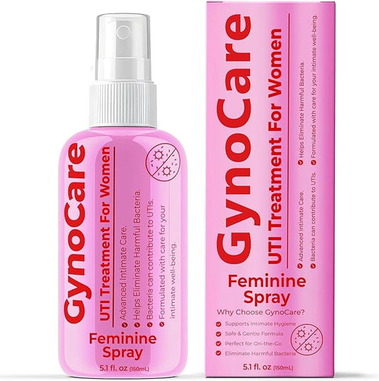 Feminine Spray | UTI Treatment for Women | UTI Defense & Intimate Odor Control | Daily Feminine Hygiene Spray | Eliminate Harmful Bacteria | Gentle, Safe, Travel-Friendly & pH-Balanced | 5.1 fl oz