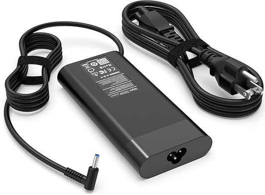 200w AC Adapter Charger Compatible with HP Victus Gaming 15 17 Omen Gaming 15 16 17 Pavilion 15 17 Zbook Laptop TPN-DA10 L00818-850 Power Supply Cord