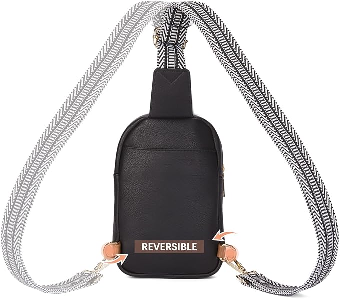 BOSTANTEN Small Sling Bag Crossbody Bags for Women Trendy Crossbody Purse Leather Chest Bag