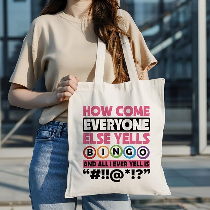 Canvas Tote Bag Aesthetic for Women,Reusable Canvas Cute Shoulder Bag for Grocery, Shopping, Beach & Daily Use