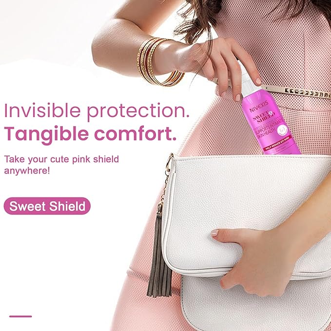 Feminine Intimate Skin Spray, Vaginal Odor Control & Itch Relief, pH Balanced Hygiene Cleanser, Soothes Irritated for Vaginal, Hypoallergenic, Fragrance-Free Hypochlorous Acid Formula, 4 fl oz