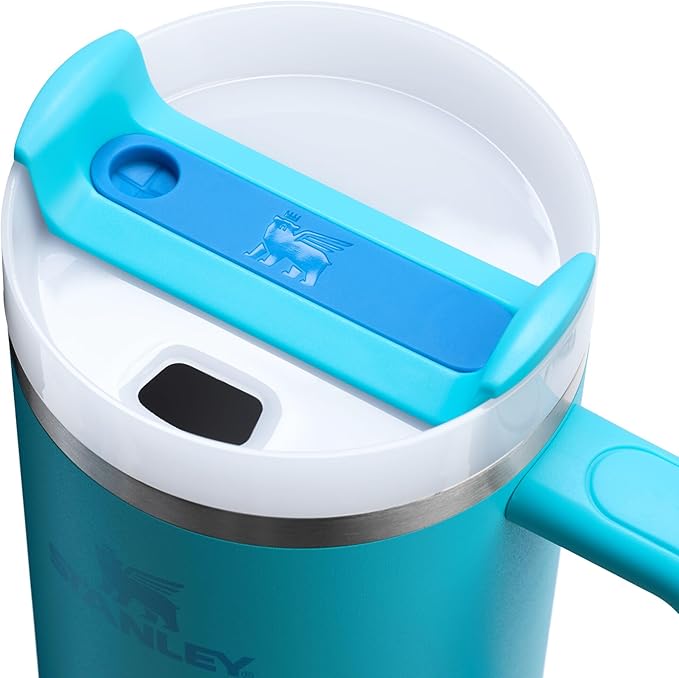 Stanley Quencher H2.0 Tumbler with Handle and Straw 40 oz | Flowstate 3-Position Lid | Cup Holder Compatible for Travel | Insulated Stainless Steel Cup | BPA-Free | Splash