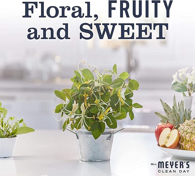 MRS. MEYER'S CLEAN DAY Room Freshener - Honeysuckle, 8 Fl Oz. (Pack of 12)