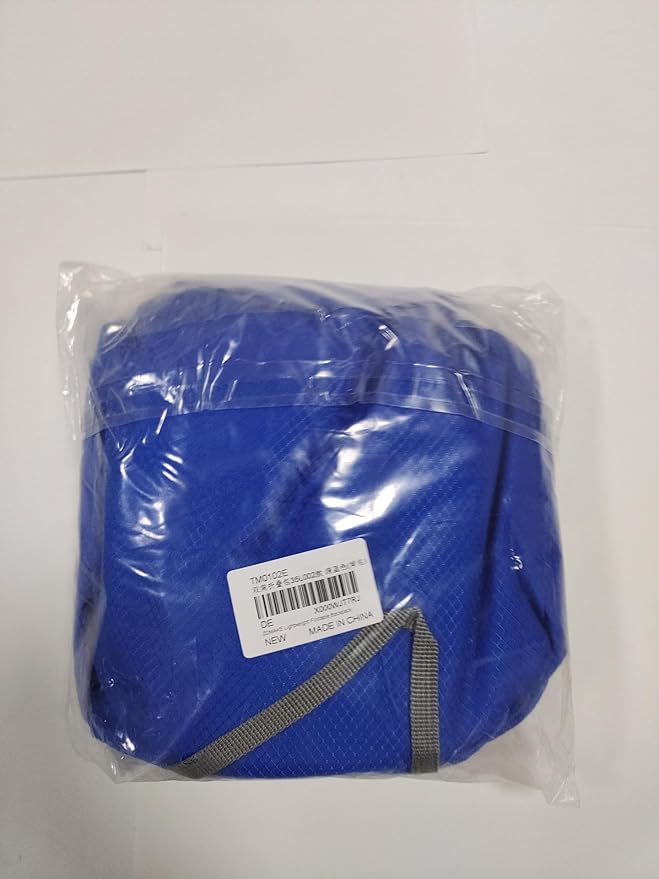 ZOMAKE Lightweight Packable Backpack, 35L Light Foldable Hiking Backpacks Water Resistant Collapsible Daypack for Travel(Dark Blue)