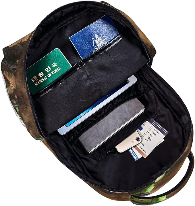 Motocross Dirt Bike Backpack for Boys Girls Men, Travel Laptop Casual College Daypack Back to School Bag One Size