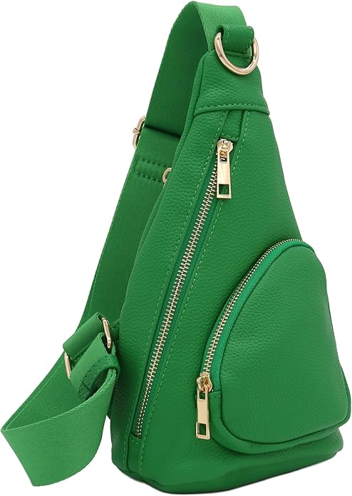 FashionPuzzle Compact Triangle Sling Bag