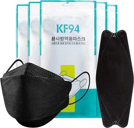 50 PCS KF94 Face_KF94_Mask, 4-Ply Filtеr KF94 Màsk BEF>94% FDẴ Certified