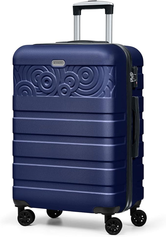 Krute Luggage 28 Inch Suitcase With Spinner Wheels Large Suitcases Lightweight Hard Shell PC ABS TSA Lock Checked Luggages