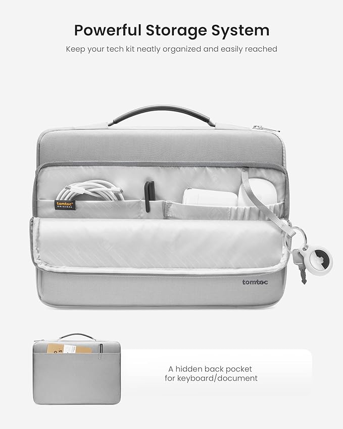 tomtoc 360 Protective Laptop Case for 15-inch 2025 New MacBook Air M4/A3241 M3/A3114 M2/A2941, 15 Inch Microsoft Surface Laptop 7/6, Dell XPS 15 Plus, 15-in MacBook Pro, Acer HP Chromebook 14