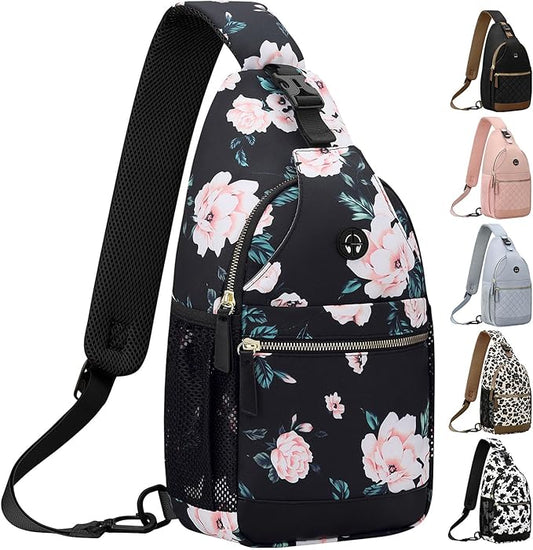 Small Crossbody Purses Bags for Women Men Travel, Chest Sling Bag Women Casual Cross Body Bag for Woman Sling Backpack