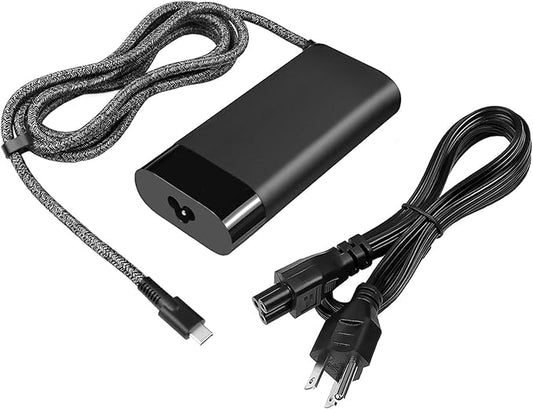 100W USB-C Charger Compatible with HP Spectre Fold 17 x360 16-aa0047nr Pavilion Plus 14 14-ew1010nr ZBook Firefly 14 16 G11 Envy 17-cw1087nr 17-cw1097nr Adapter TPN-LA31 N57041-001 N56858-001