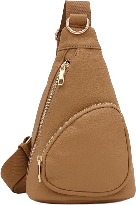 FashionPuzzle Compact Triangle Sling Bag