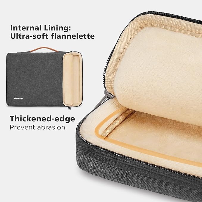 NIDOO 15.6 inch Laptop Sleeve Case Computer Bag for 15.6" Lenovo Legion 5 / IdeaPad Gaming 3i / ThinkPad T15 P15s E15 / 16" Legion 7 / Legion 5 Pro/Yoga 7i / HP Spectre x360 / Galaxy Book3 Acer Dell