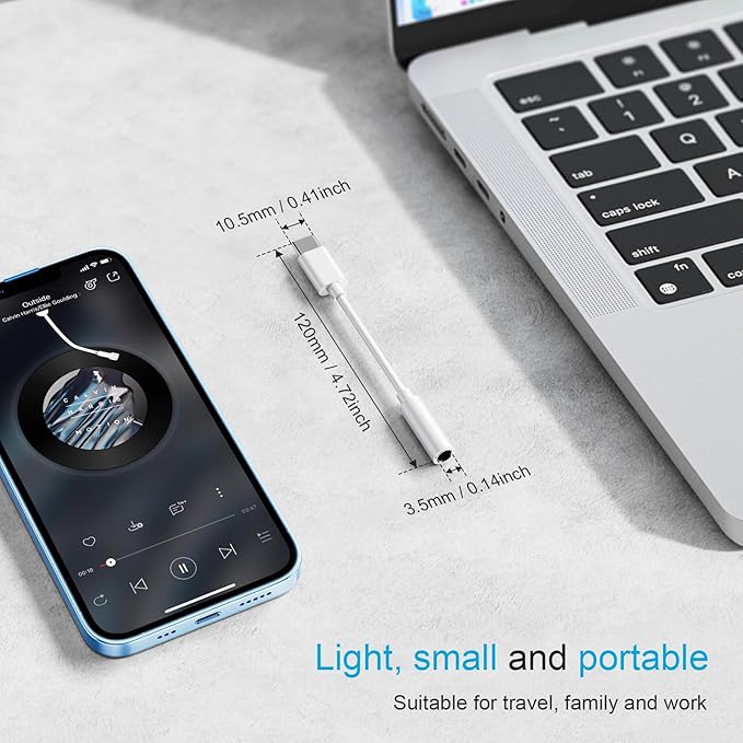 4PCS Type USB C to 3.5mm Female Headphone Jack Adapter, USB Type C to Aux Audio Dongle Cable Cord, Compatible with Samsung S20/S20+/S20 Ultra, Pixel 4/+ 4XL, and More USB C Devices