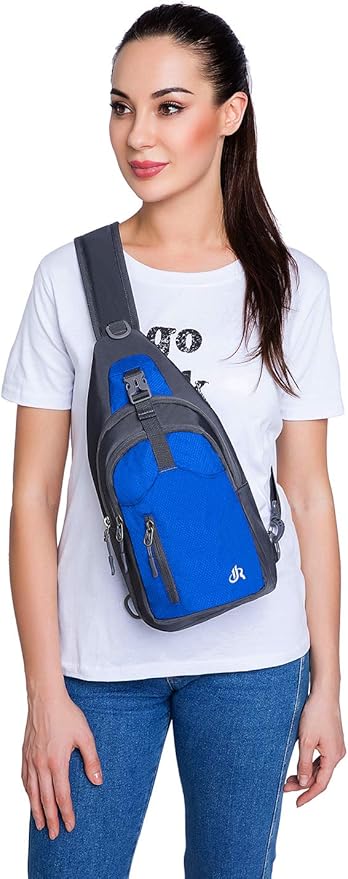 Y&R Direct 14 Colors Lightweight Sling Backpack Sling Bag Travel Hiking Small Backpack for Women Men Gifts