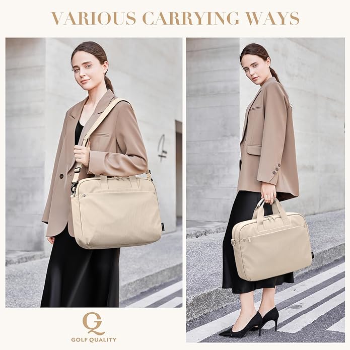 Laptop Tote Bag for Women Casual Tote Bag for Business Teacher Carry On Crossbody Bag