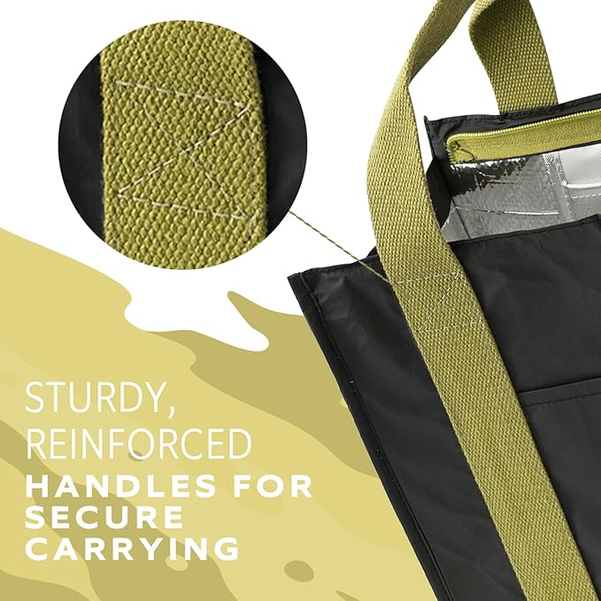 VonNova Women’s Insulated Lunch Bag – Cute Large 7L Lunch Tote for Office – Durable Small Lunch Box for Women with Premium Cooler Insulation – Stylish Lunchbox for Adults, Nurses & Teachers