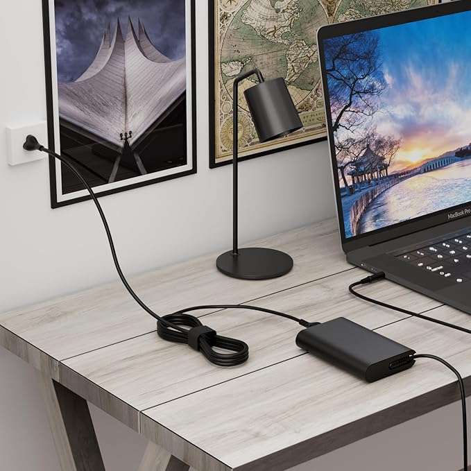 65W 19.5V 3.34A Laptop Charger Compatible with Dell Latitude 5400 5480 5590 5500 5490 5580 7280 7290 7480 7490 E5470 E5440 E6420 E6430 E6440 E6540 E7450 E7440 E7250 LA65NM130 AC Power Adapter