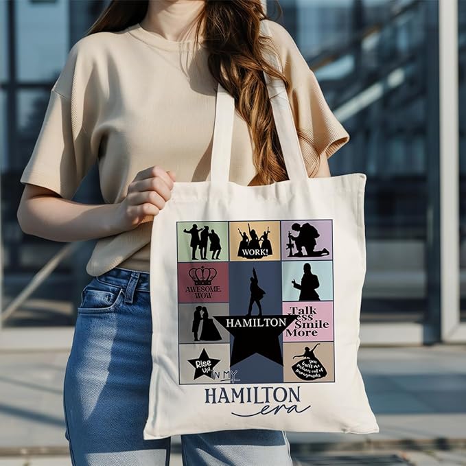 Canvas Tote Bag Aesthetic for Women,Reusable Canvas Cute Shoulder Bag for Grocery, Shopping, Beach & Daily Use