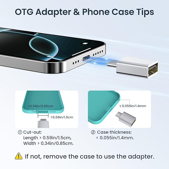 Elebase for Apple Watch 11 10 Charger Adaptor 4Pack,USB to USB C Adapter with Type C Male to USB 3.0 Female Converter,Thunderbolt 4 OTG for iPhone 17 16 15,AirPods Pro 3,iWatch Ultra 3,Samsung S25 S24