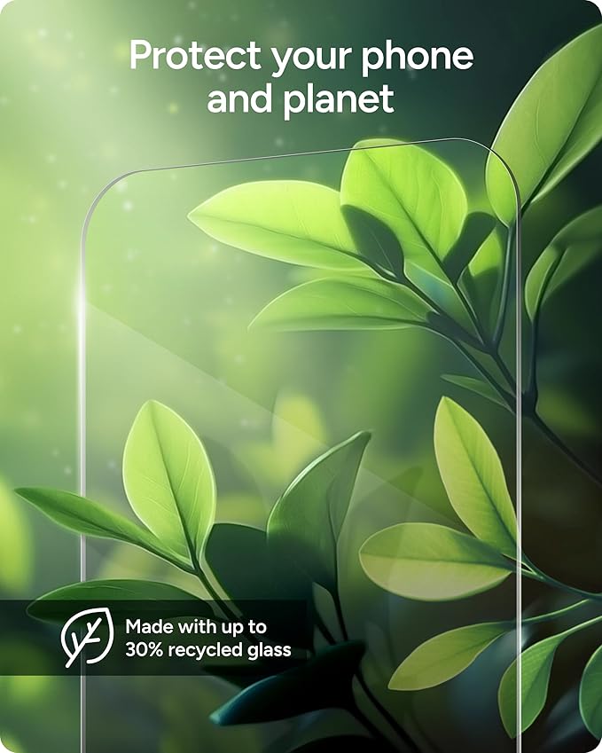 ZAGG Glass Elite Screen Protector for iPhone 17 Pro - 5X Stronger Tempered Glass, ClearPrint Technology for Smudge Free Clarity, Smooth Feel, Full Coverage, InvisibleShield, Easy Two-Step Installation