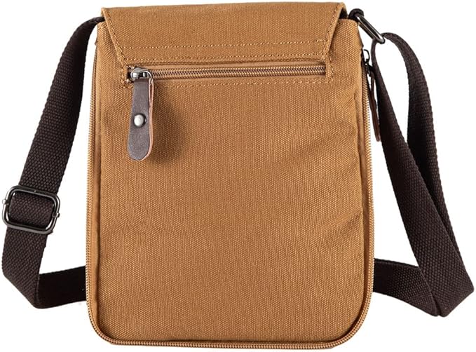Sechunk Vintage Canvas Messenger Cross body bag Shoulder bag