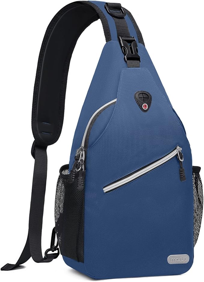 MOSISO Sling Backpack, Multipurpose Crossbody Shoulder Bag Travel Hiking Daypack