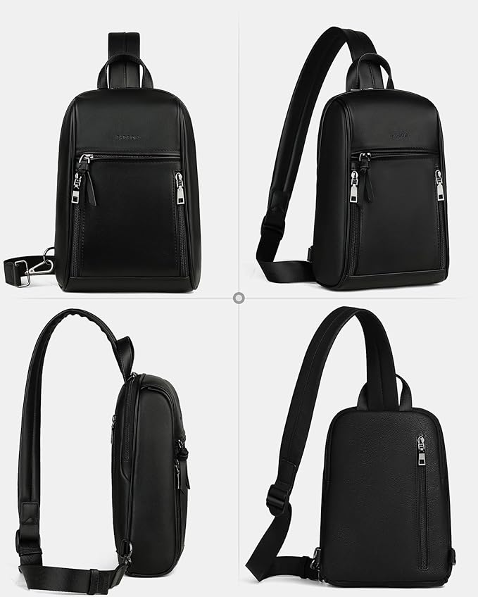 FADEON Sling Bag for Women Crossbody Purse Sling Bags, Designer Sling Purses Medium Travel Multi-Pocket Sling Backpack