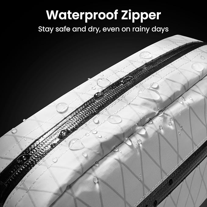 tomtoc 3.5L X-Pac Sling Bag with RFID Blocking, Crossbody Bag Minimalist Chest Shoulder Pack for Men/Women, Water-resistant Lightweight Casual Funny Pack for Travel/Daily Commute