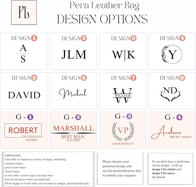 Personalized Leather Toiletry Bag for Men – Custom Engraved Shaving Dopp Kit with Name or Initial, Travel Gift for Groomsmen, Husband, Dad, Boyfriend, Birthday, Christmas, Anniversary, Gifts for Men