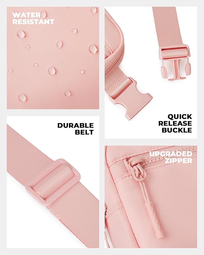 CHOLISS Small Sling Bag for Women and Men, Crossbody Bags Trendy Fanny Packs Chest Bag with Extended Strap