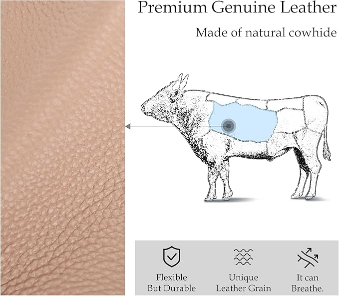 INICAT RFID Blocking Sling Bag Leather Crossbody Bags for Women Fanny Pack Cross Body for Woman Chest Bag for Travel 1.9L