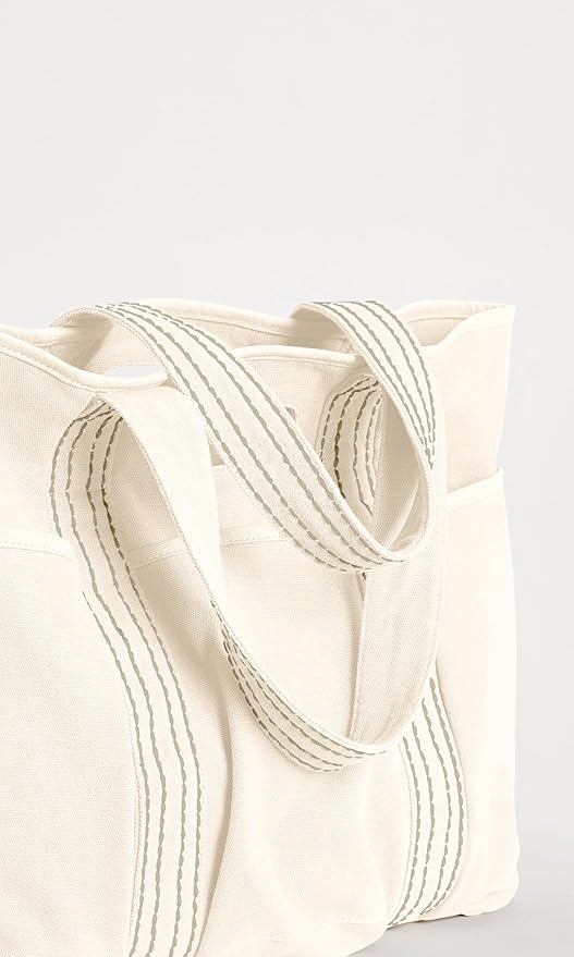 ODODOS 29L Oversized Canvas Tote Bag Large Capacity Open Top Shoulder Bags for Gym Workout Shopping Beach Travel