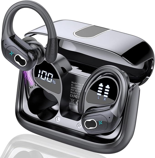 AI Translation Earbuds Real Time, 164 Language Translator Earbud 3-in-1 Bluetooth 5.4 Translator Earbuds with 6 Translation Modes, 75H Translators Headphones with APP for Travel Business Learning