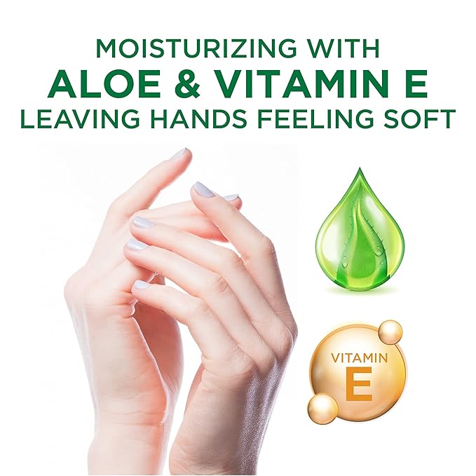 | 70% Ethyl Alcohol with Aloe and Vitamin E, Hand Sanitizer Gel | Made in Canada | 8-oz Bottle, 12-Pack | with Pump