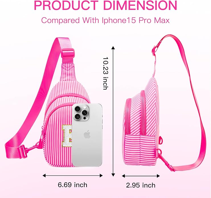 Gifts for 8 9 10 11 12 Year Old Girls Sling Bag Crossbody Bags Fanny Pack for Teen Girls Personalized Gifts for Women