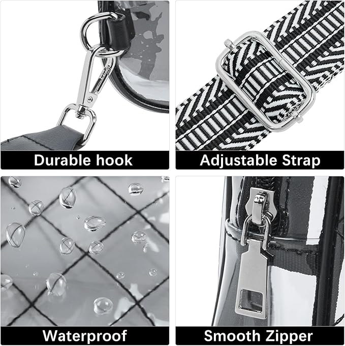 WESTBRONCO Small Sling Bag for Women Nylon Crossbody Sling Backpck Lightweight for Travel Casual Daily