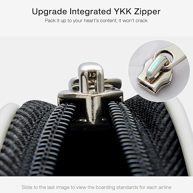 Hanke Grace Carry On Luggage with Wheels Airline Approved Hard Shell Suitcases with Front Pocket，Top Opening Luggage with TSA Lock for Short Business Travel，Dark Blue