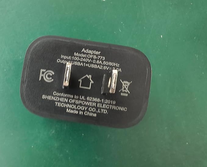 3 Pack USB Wall Charger, Dual Port Plug Adapter for Wall Outlet Charging Block, USB Power Adapter for iPhone 14/13/12/11 Pro/Pro Max, XS/XR/X, Galaxy, Pixel, Moto and Android Phones (Black)