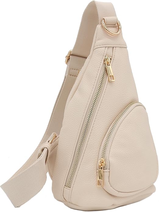 FashionPuzzle Compact Triangle Sling Bag