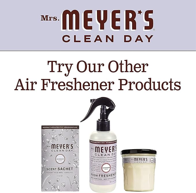 Mrs. Meyer's Clean Day Room Freshener, Lavender 8 Fl Oz (Pack of 2)