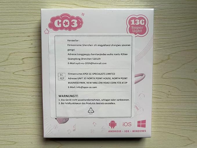 BANIGIPA Kids Headphones, Open Ear Headphones Comfortable for Teens Child Boys Girls, Wireless Bluetooth 5.4 Headset w/Mic for School/Tablet/Travel, 13g Ultra-Light, Protect Hearing, 10H Playtime