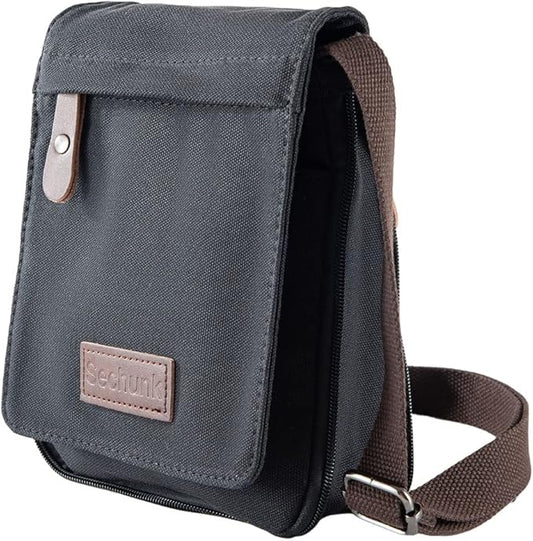 Sechunk Vintage Canvas Messenger Cross body bag Shoulder bag